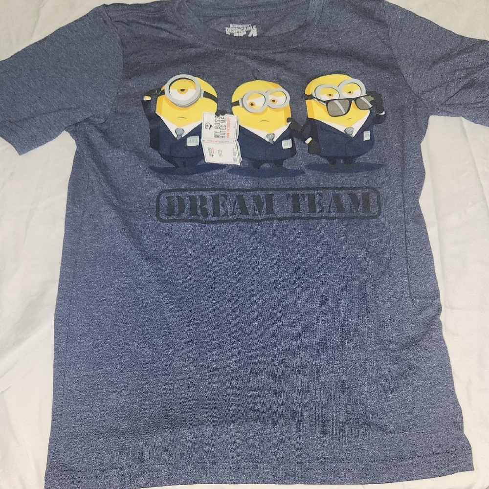 Universal Blue Minions 'Dream Team' Kids Tee